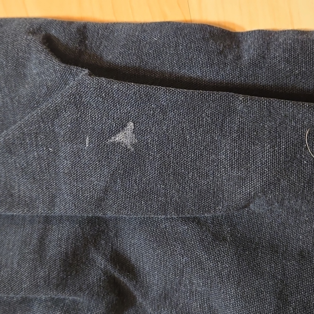 Vtg Carhartt Helmets to Hardhats Double Knee Black Work Pants B01-BLK 36x36 - Picture 5 of 16